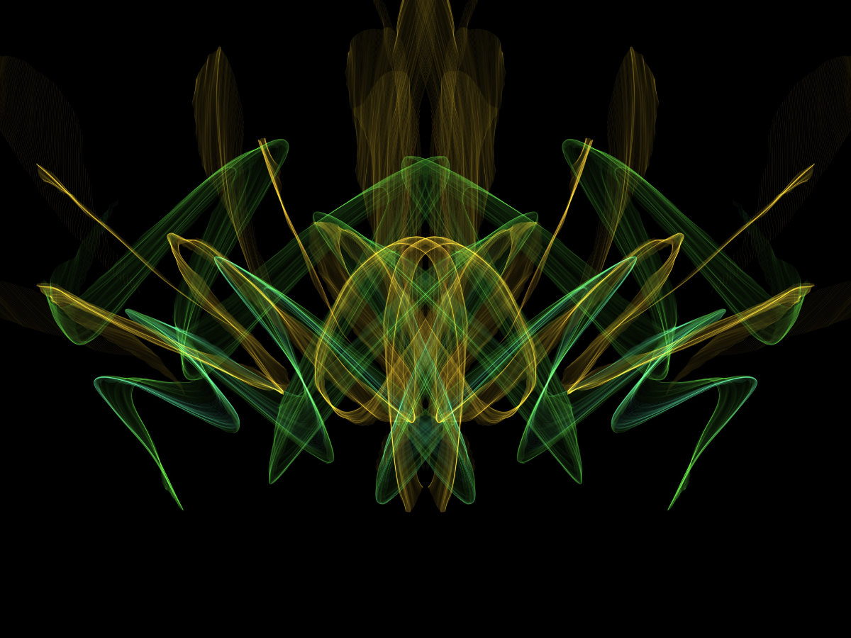 handpainted fractal 138