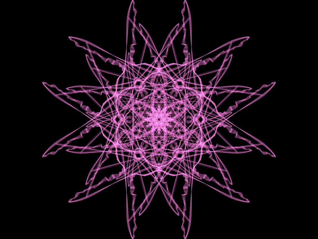 handpainted fractal 144
