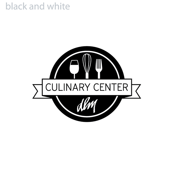 DLM Culinary Center Logo BW