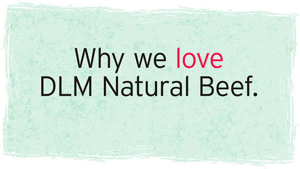 DLM Hearts Food Logo Tagline Option