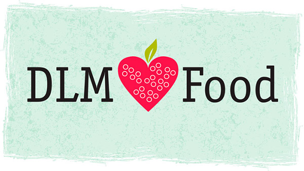 DLM Hearts Food Logo with Background