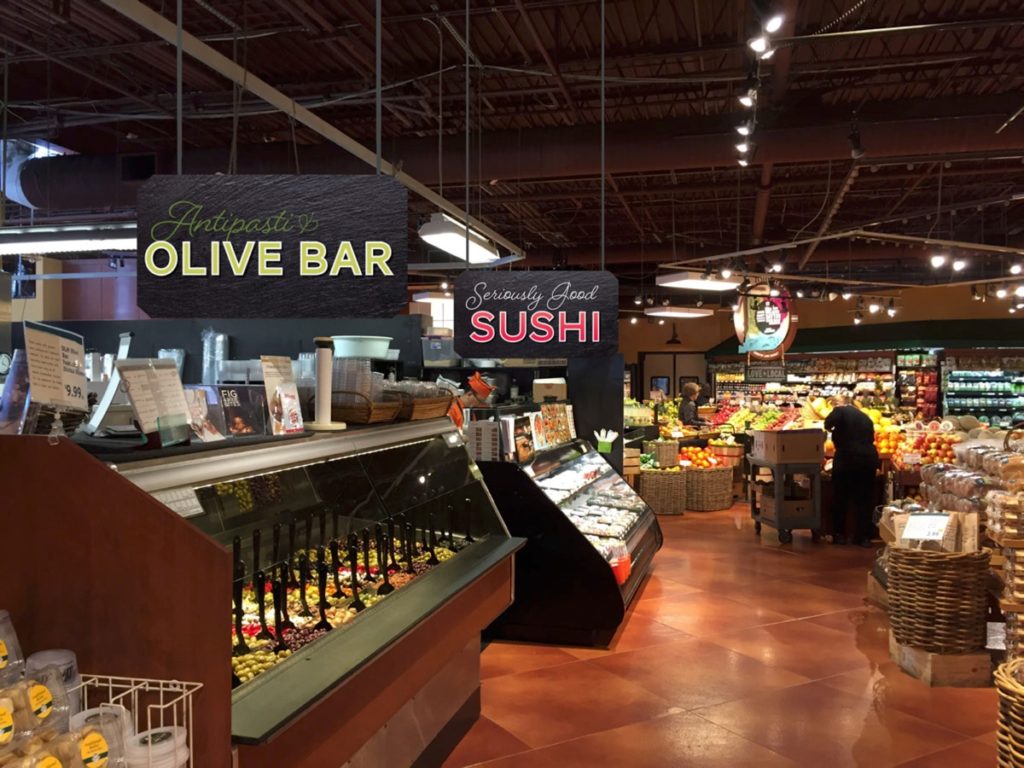 Deli Signage Olive Sushi