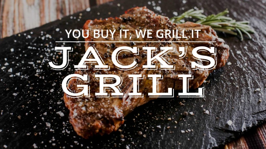 Department Title Cards for TV Jacks Grill