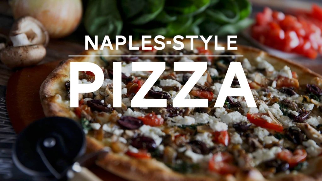 Department Title Cards for TV Naples Style Pizza