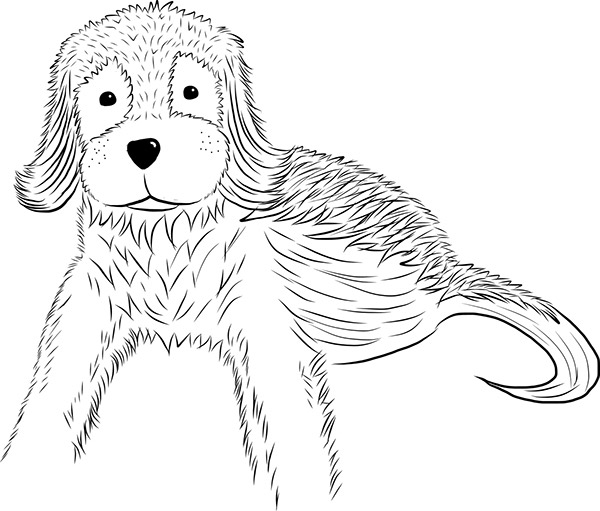 Doggie Digital Ink