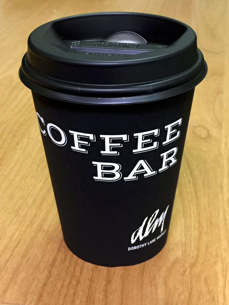 Dorothy Lane Market Coffee Bar Cup Design