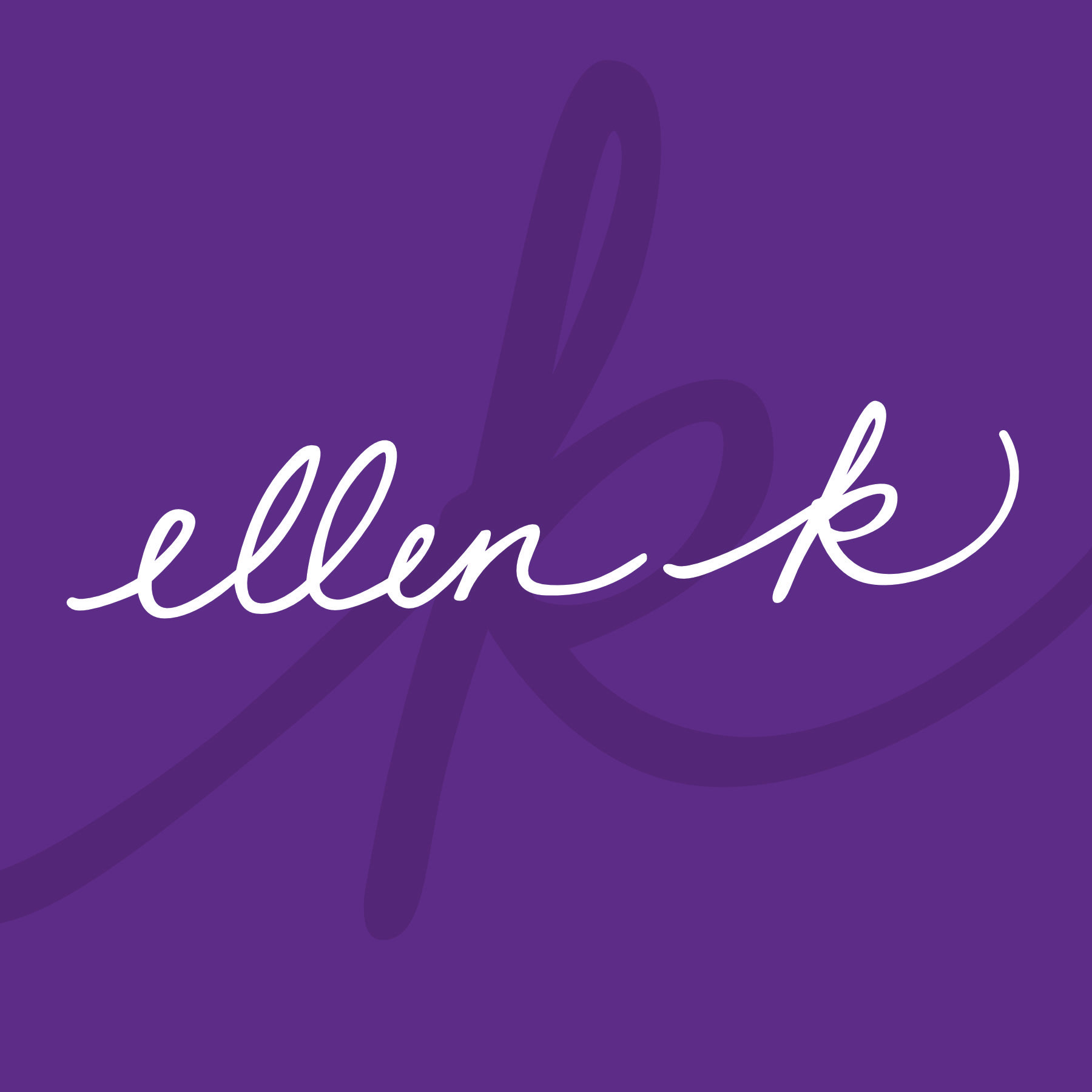 Ellen K Logo Branding Logo