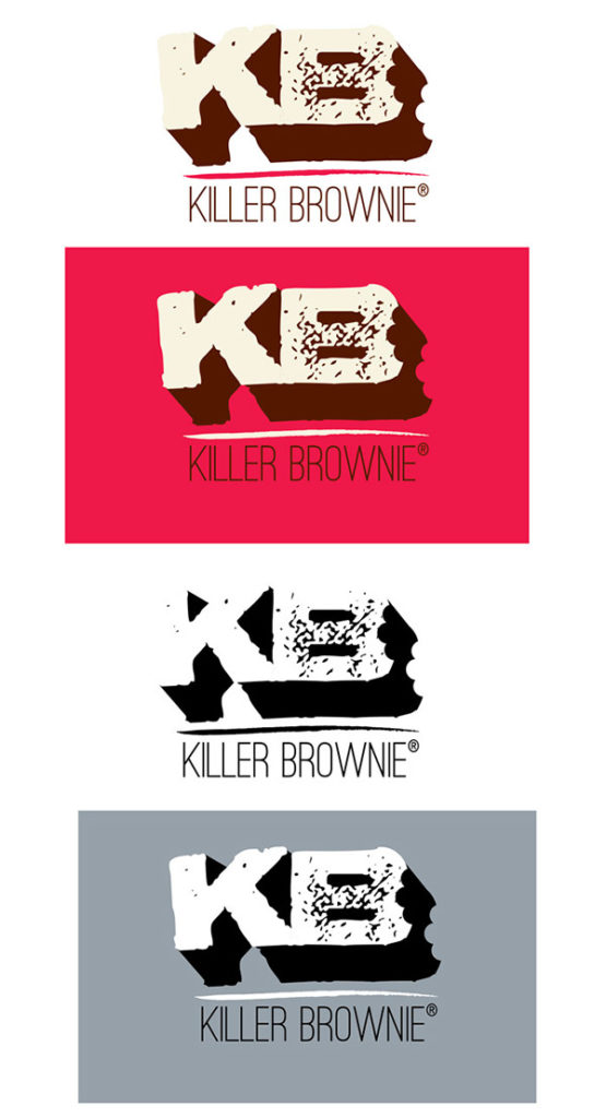 Killer Brownier Logo Redesign 2013 Final Logos