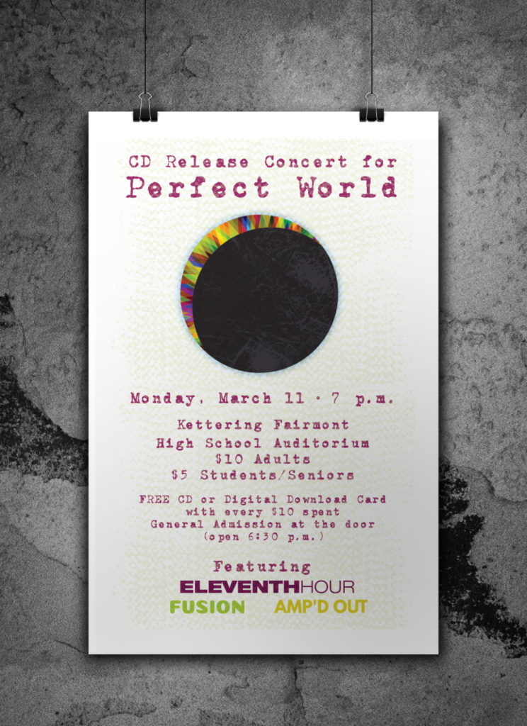 Perfect World CD Release Poster