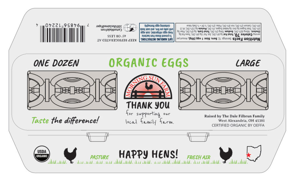 MSF egg carton LARGE