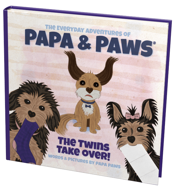 Papa Paws The Twins Take Over Square Front 600